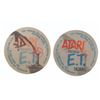 Image 4 : A Pair of Rare Atari 2600 E.T. Video Game Stickers.