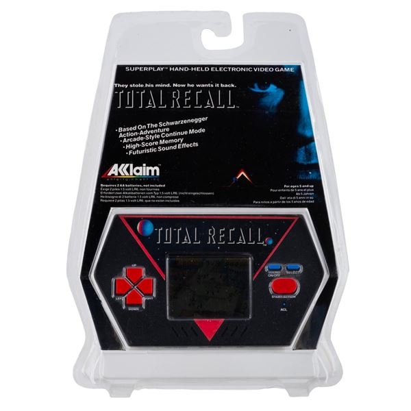 A Rare "Total Recall" Handheld Electronic Game.