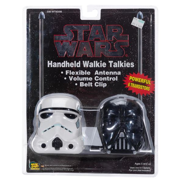 A Pair of Star Wars Walkie Talkies.