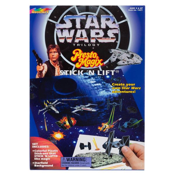 A Star Wars Trilogy Presto Magix Playset.