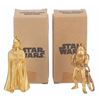 Image 1 : A Pair of Star Wars Darth Vader and Stormtrooper Keychains.