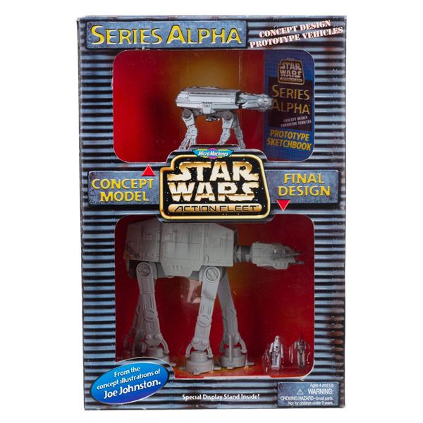 A Micro-Machines Imperial AT-AT Concept Set.