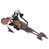 Image 2 : A Star Wars Speeder Bike with Stormtrooper Figure.