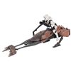 Image 4 : A Star Wars Speeder Bike with Stormtrooper Figure.