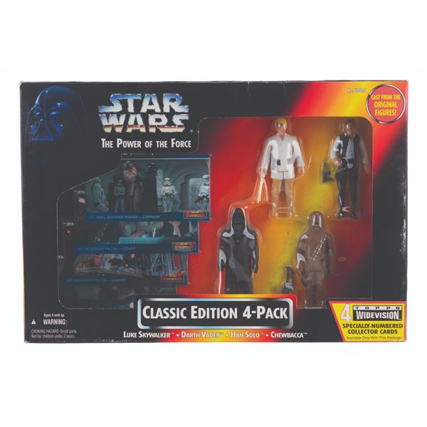 A Power of the Force Classic Edition 4-Pack Figure Set.