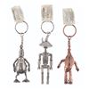 Image 8 : Three "Phantom Menace" Heavy Metal Keychains.