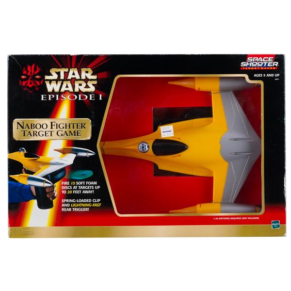 A Star Wars Episode One Naboo Fighter Target Game