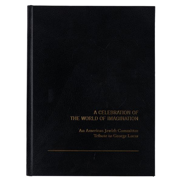 A Rare George Lucas American Jewish Committee Tribute Book.