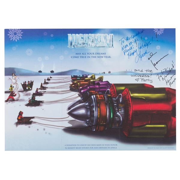 A 2000 Lucasfilm Holiday Card.