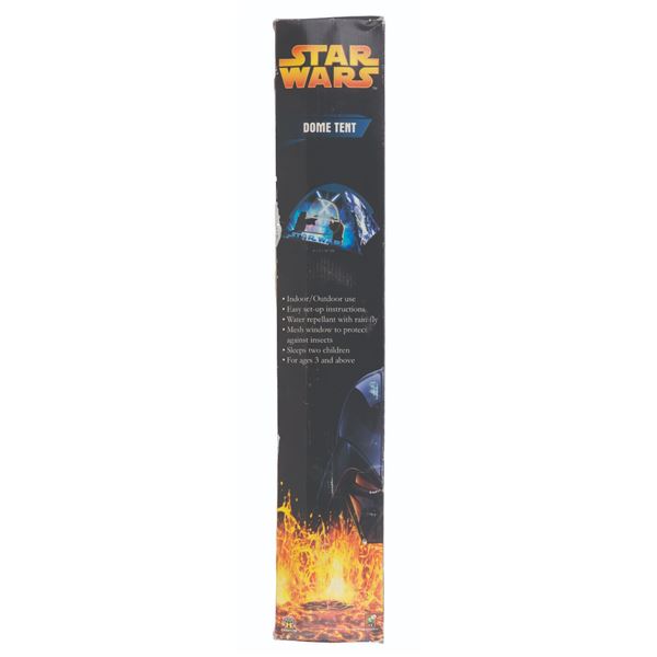 A Child's Star Wars Battle Scene Dome Tent.