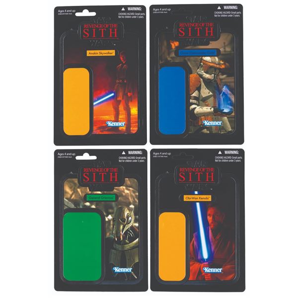 A Set of 2010 "Revenge of the Sith" CIV Foil Cardbacks.