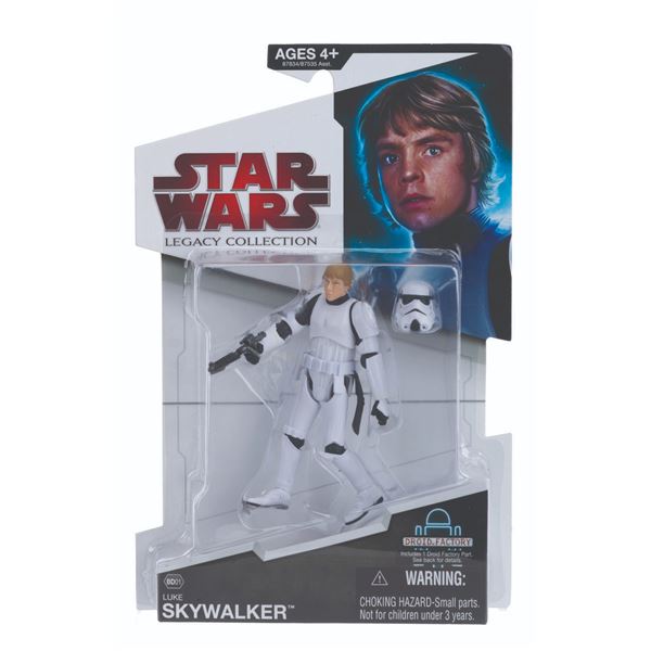 A 2009 Star Wars Legacy Luke Pre-Production Pose.