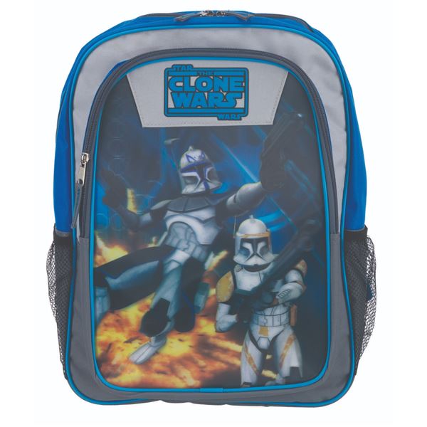 A Children's "Star Wars: The Clone Wars" Backpack.