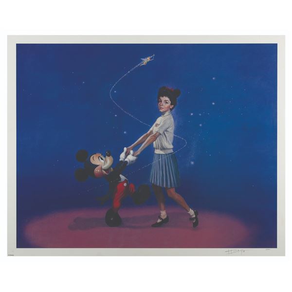A Charles Boyer Signed "Sweethearts Forever" Print.