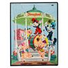 Image 1 : A Disneyland Three Little Pigs Puzzle by Whitman.