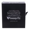 Image 1 : A Star Wars Loungefly Darth Vader Black Glitter Purse.