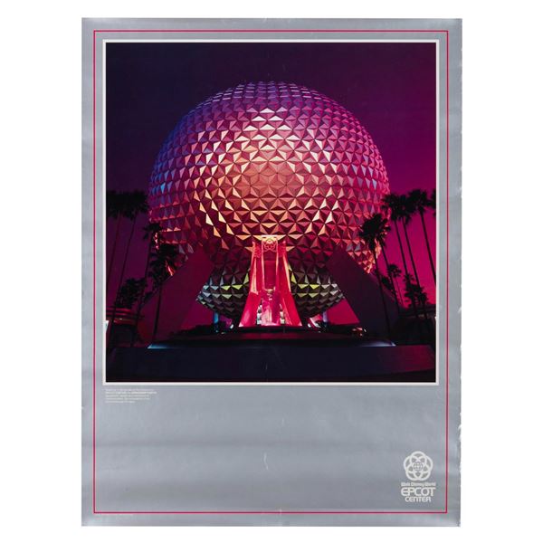 An Opening Year EPCOT Center Poster.