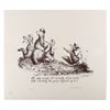 Image 1 : A Marc Davis Signed Rules of Golf "Deep Rough" Print.