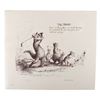 Image 1 : A Marc Davis Signed Rules of Golf "The Swing" Print.