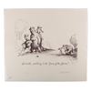 Image 1 : A Marc Davis Signed Rules of Golf "Accurate Putting" Print.