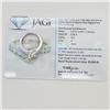 Image 2 : 1.24 ctw Diamond 14KT White Gold Bypass Engagement Ring
