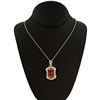 Image 3 : 23.99 ctw Morganite and 1.98 ctw Diamond 14K Rose Gold Pendant/Necklace