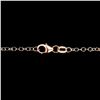 Image 4 : 23.99 ctw Morganite and 1.98 ctw Diamond 14K Rose Gold Pendant/Necklace