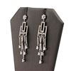 Image 2 : 1.25 ctw Diamond 14K White Gold Earrings (2.80 ctw Diamonds)