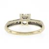 Image 7 : Vintage 14k Gold.70 ctw Old European Diamond Solitaire w/ Accents Engagement Rin
