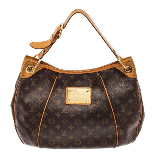 Louis Vuitton Brown Monogram Galliera PM Hobo Bag