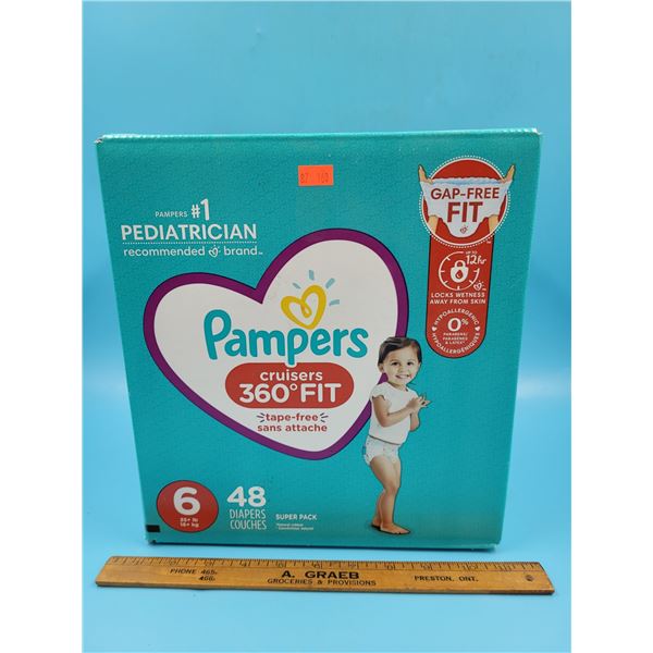 Box of Pampers Cruisers 360 Fit