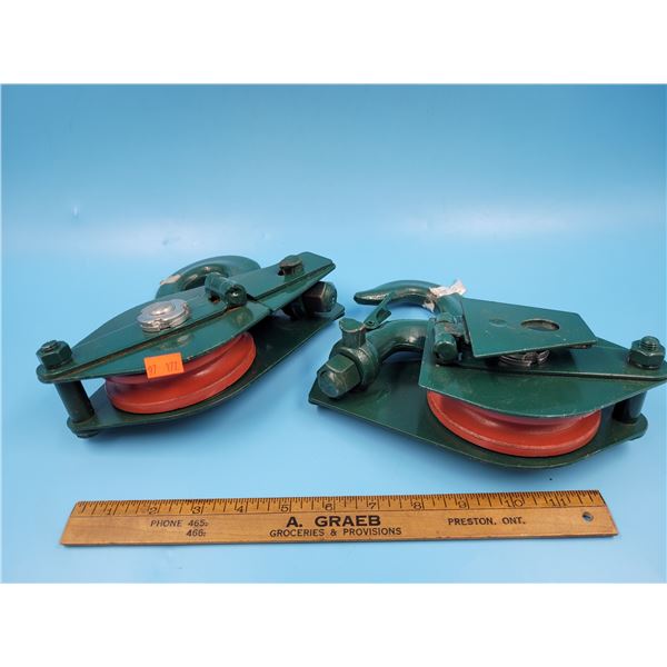 2 Pulley Blocks