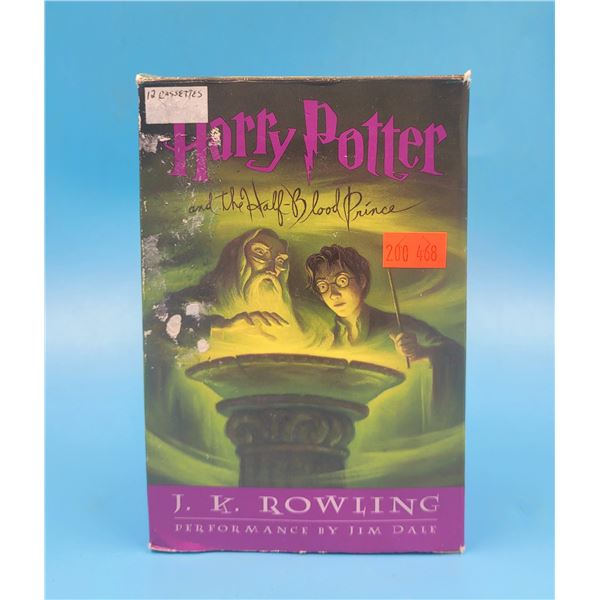 Harry Potter & The Half Blood Prince Cassette Audio Book By J.K. Rowling