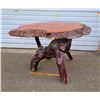 Image 1 : Burl Wood Live Edge Table