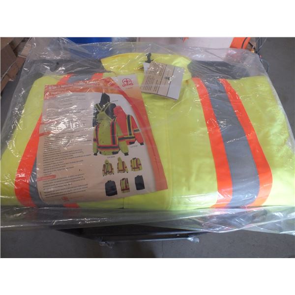 6 in 1 Winter Traffic Jacket