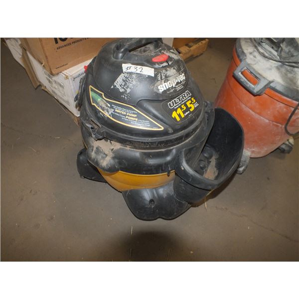 Two Wet Dry Shop Vacs