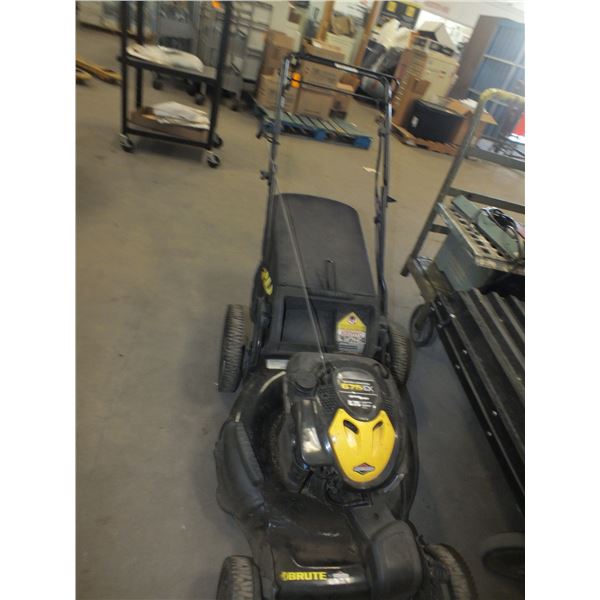 Brute Self Propelled Gas Powered Lawn Mower w/ Bag