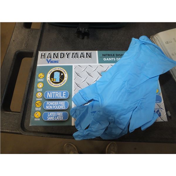 2 Cases Of Viking Handyman Disposable Gloves