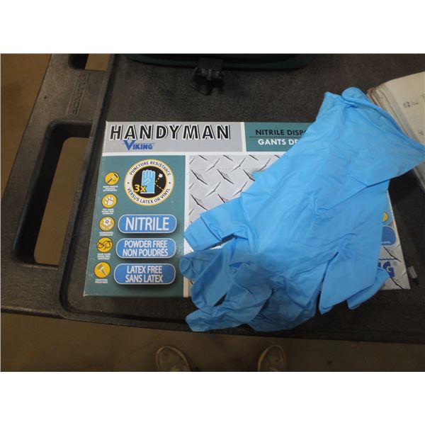 2 Cases Of Viking Handyman Disposable Gloves