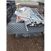 Image 2 : Pallet Of Chain Link Fencing & Posts