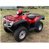 Image 1 : (Lot #'s 96, 97, 98 & 99 are a Group Lot) 2009 Honda 500 4x4 quad with 650 orig. kms SERIAL X1HFTE31
