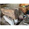 Image 4 : Pallet of Misc., Bolts, Washers, Gears, Cinder Block, Rock