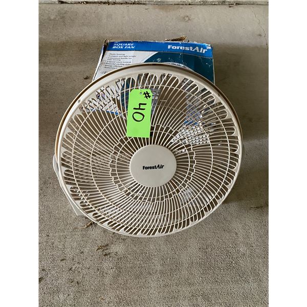 Forest Air Fan working condition