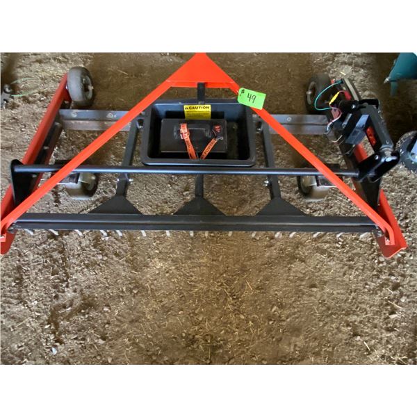 Pull behind Leveler c/w remote