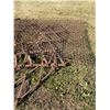 Image 7 : Draw Bar c/w 4 Harrows & Metal Grating