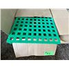 Image 2 : 2- Boxes of Green Plastic Flooring approx. 19 1/2 x 19 1/2 in.