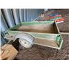 Image 2 : Green Single Axle Trailer, approx. 8ft x 52in.c/w spare and removable sides