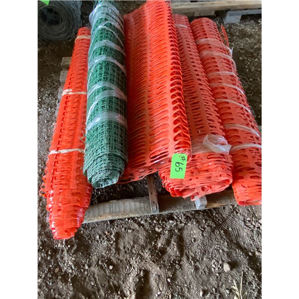 4- Rolls of Snow Fence