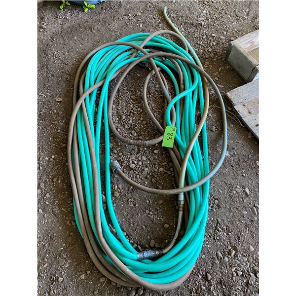 2- Long Rolls of Garden Hose
