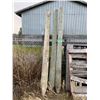 Image 1 : 3 - Fence Posts 5 to 6 in approx. 8ft selling all together
